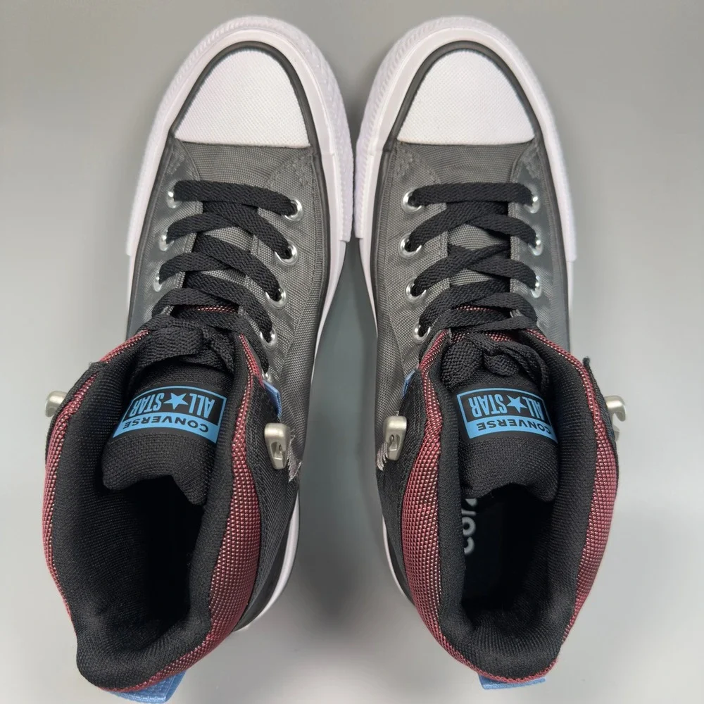 Converse Chuck Taylor All Star Street Women 7.5 7 1/2 Sneaker Boot Mid Lace Shoe - Picture 6 of 16